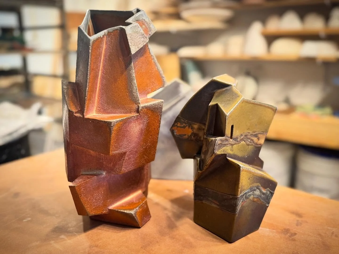 Bring a sculpture into your life. Online sale now at https://debspottery.com/store . It will make your home happy and my studio ready to fill with new endeavors.