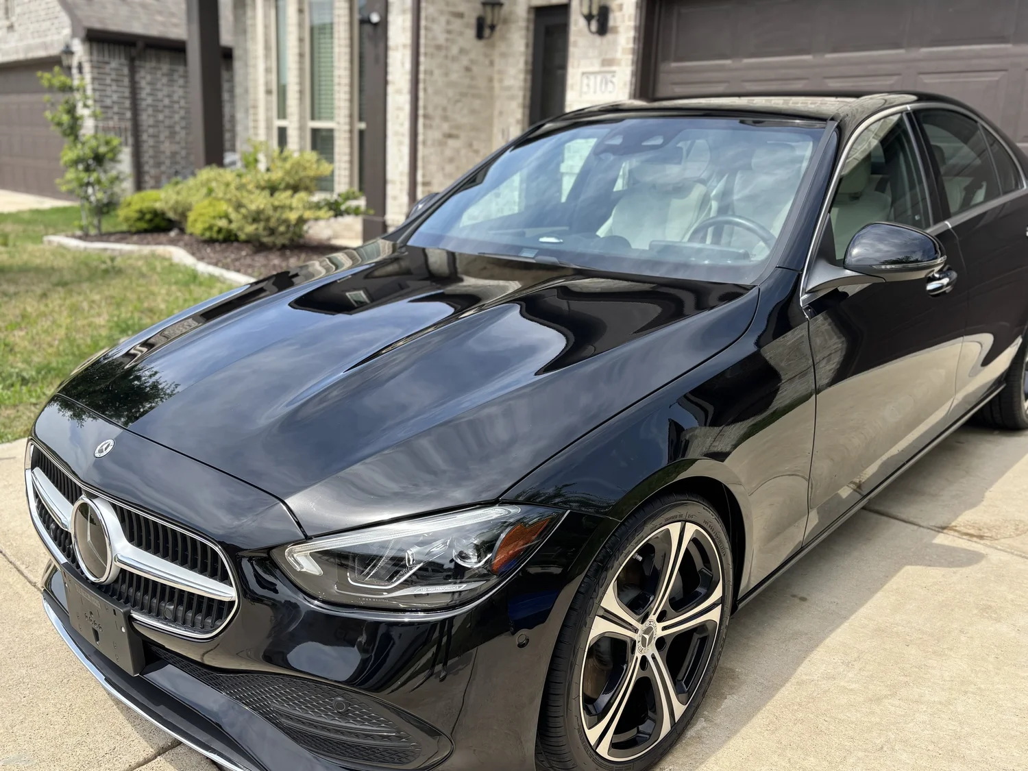Mercedes-Benz with a freshly corrected and protected finish by White Slate Auto Detailing
