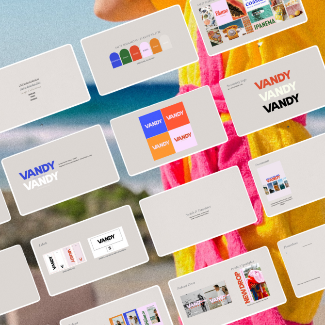 Creative Branding For Vandy Robes