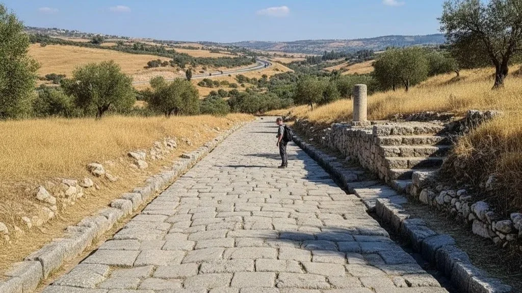 Ancient Roman Roads in Israel 