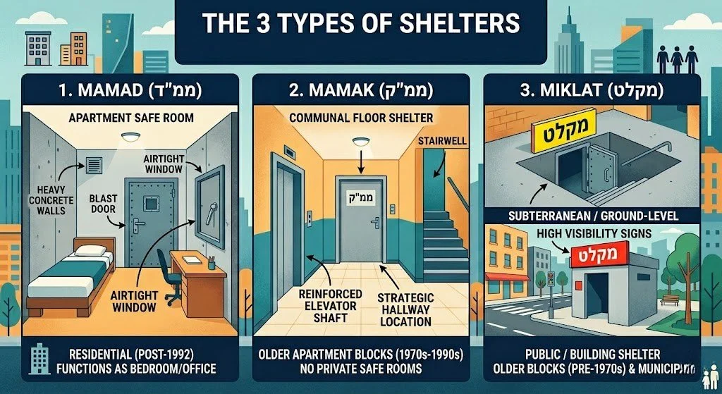 How to Find a Bomb Shelter in Israel