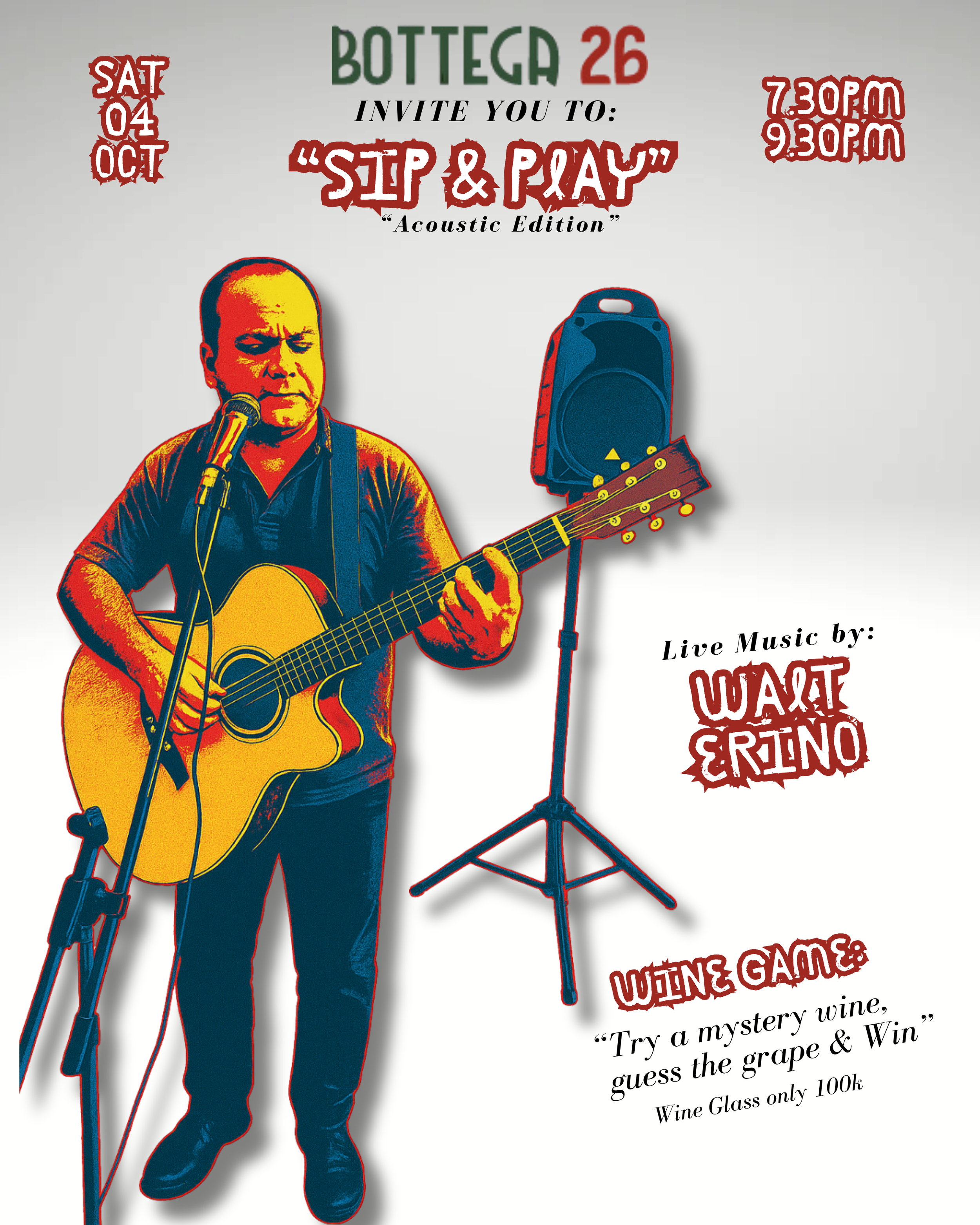 Walt Erino Live