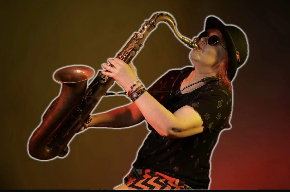 SAXOPHONIST IN THE HILLS!