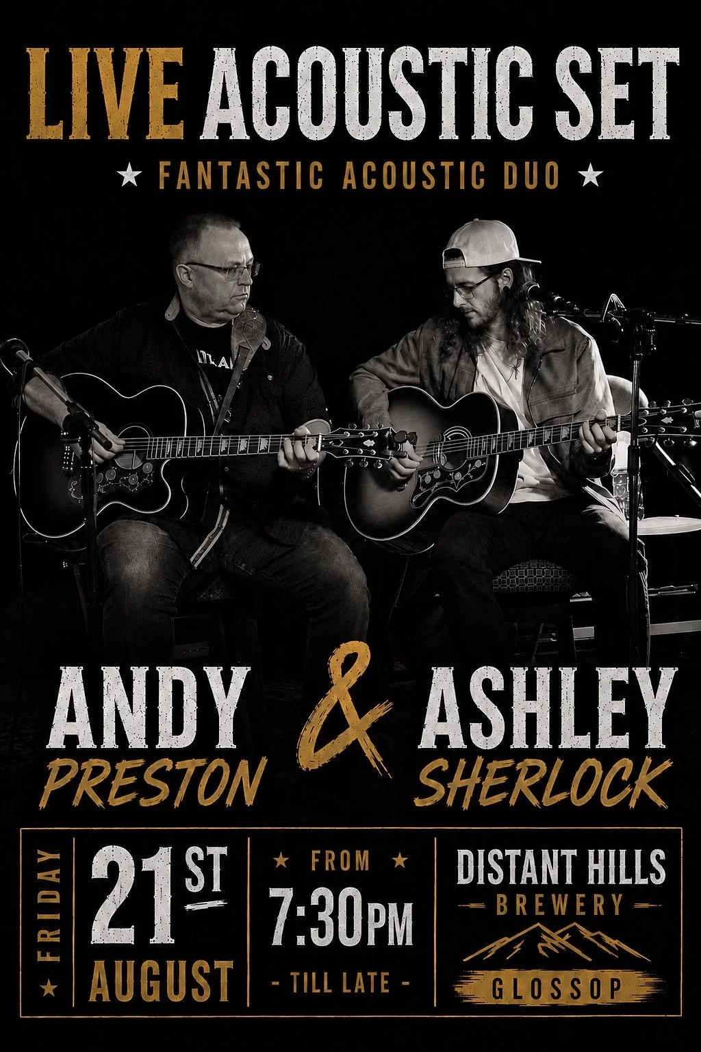 Ashley and Andy LIVE