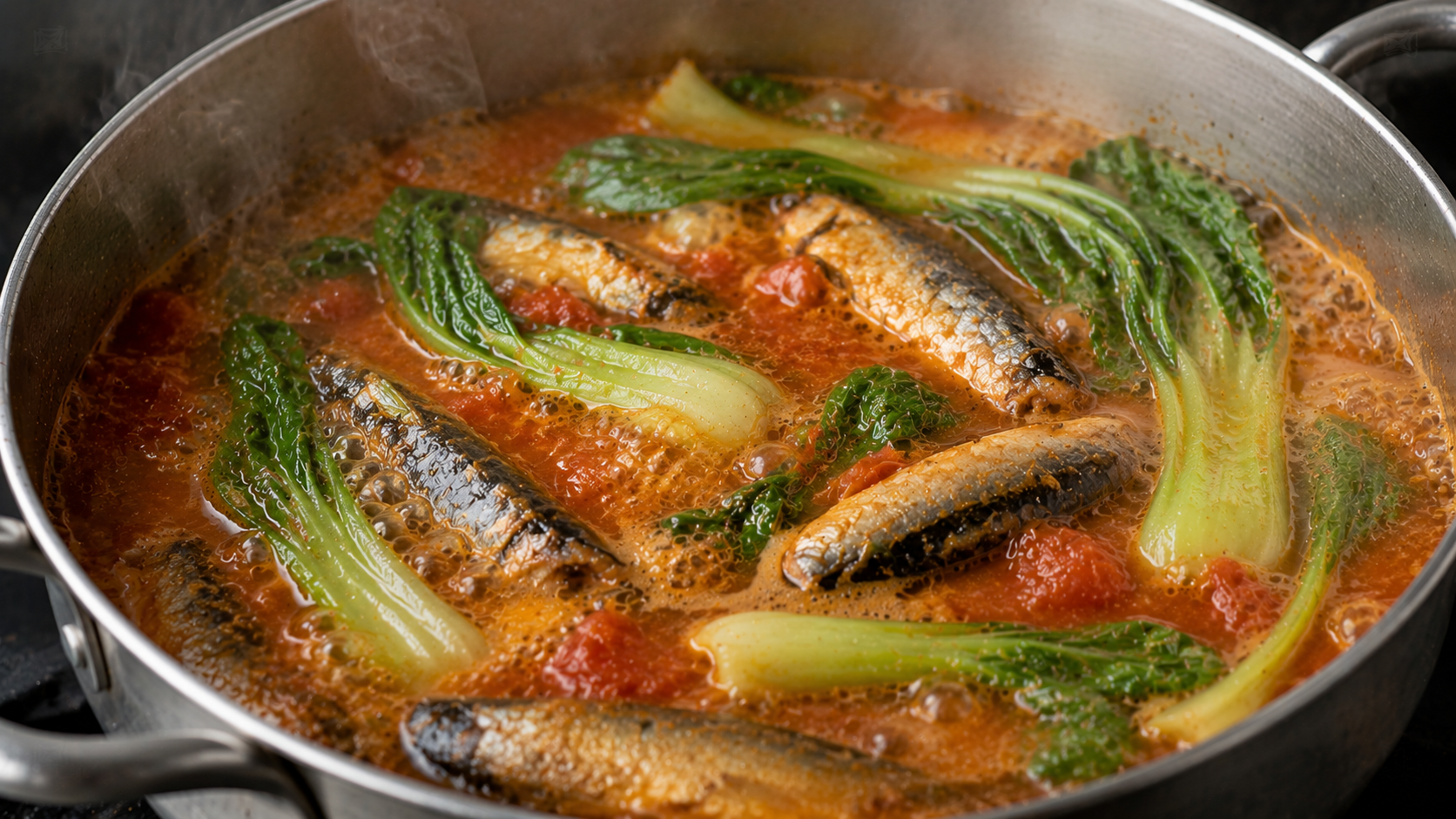 Sardinas na May Pechay