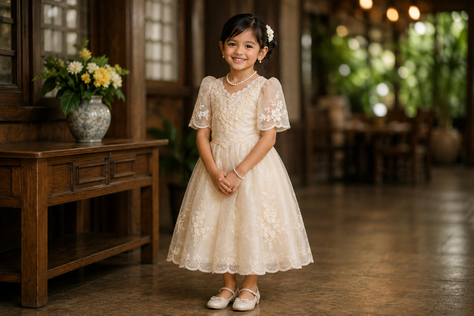 a young girl wearing Filipiniana Dress.png