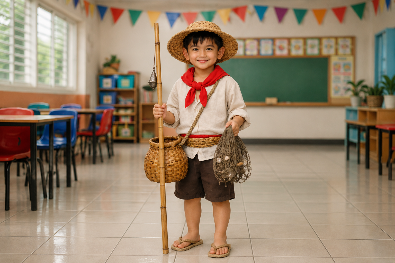 mangingisda costume for buwan ng wika