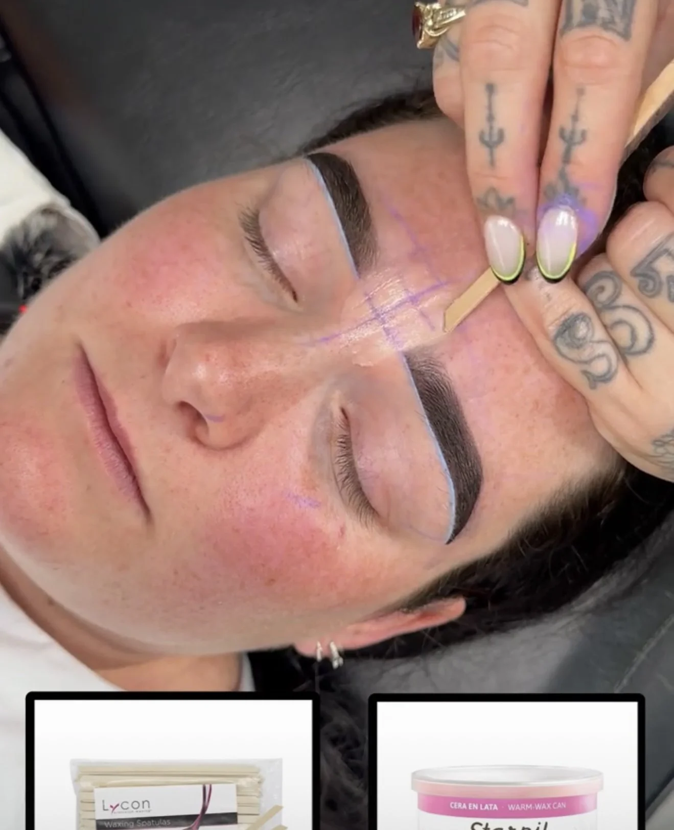 New client: Client Hybrid dye & Wax Service