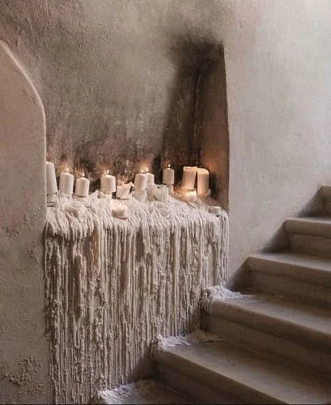 mood - burnt candles