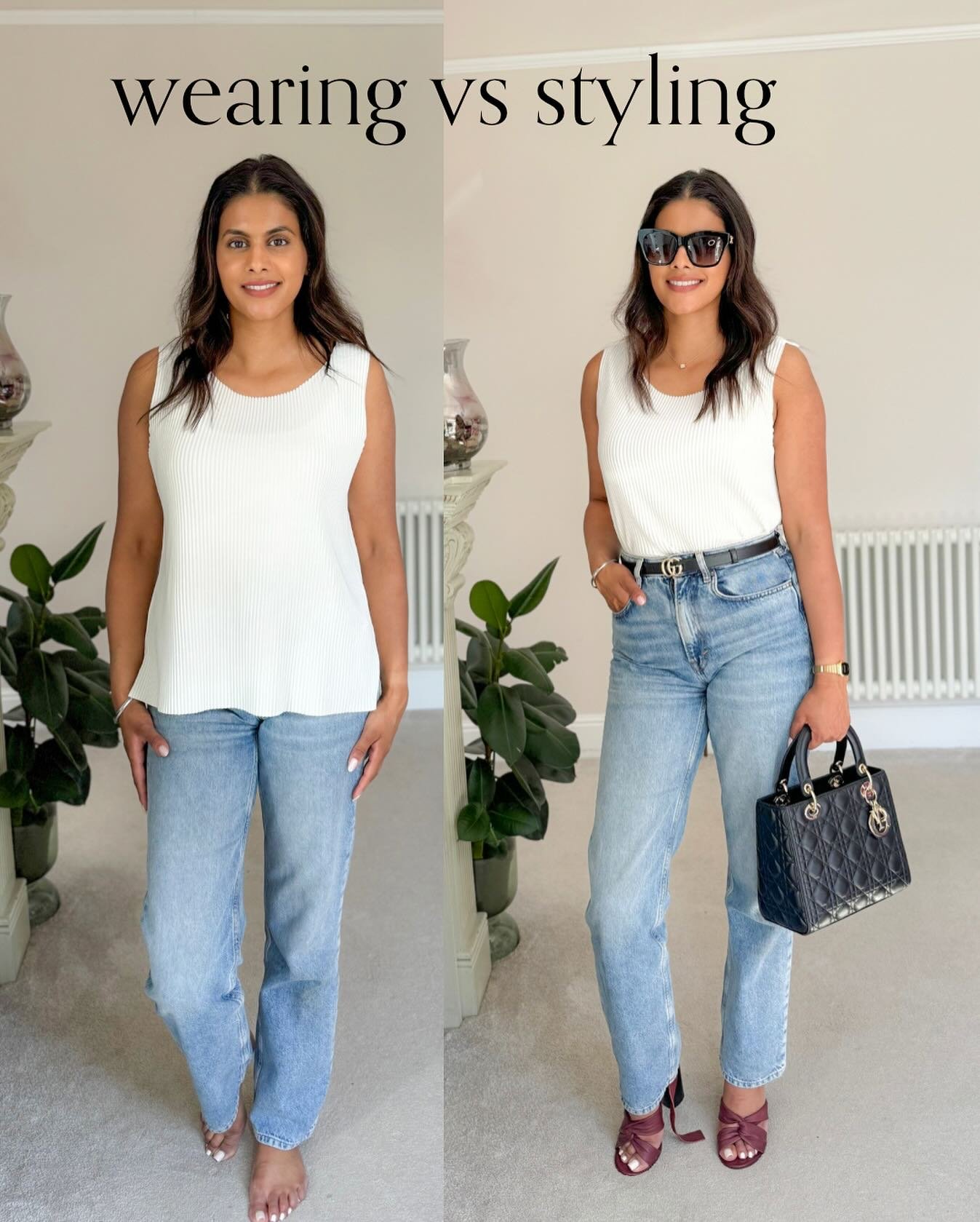 The power of styling &hellip;&hellip;a simple tuck of your top, adding a belt, taking it from casual to smart by adding heels makes all the difference. Remember it&rsquo;s more than just the clothes everyone can see, your underwear plays a crucial pa