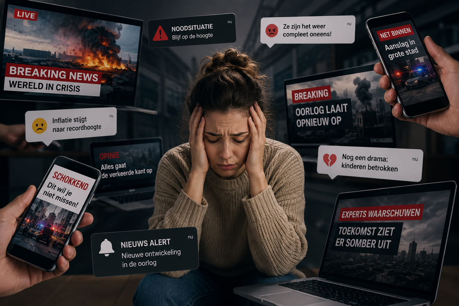 Waarom minder nieuws volgen soms beter is voor je mentale rust