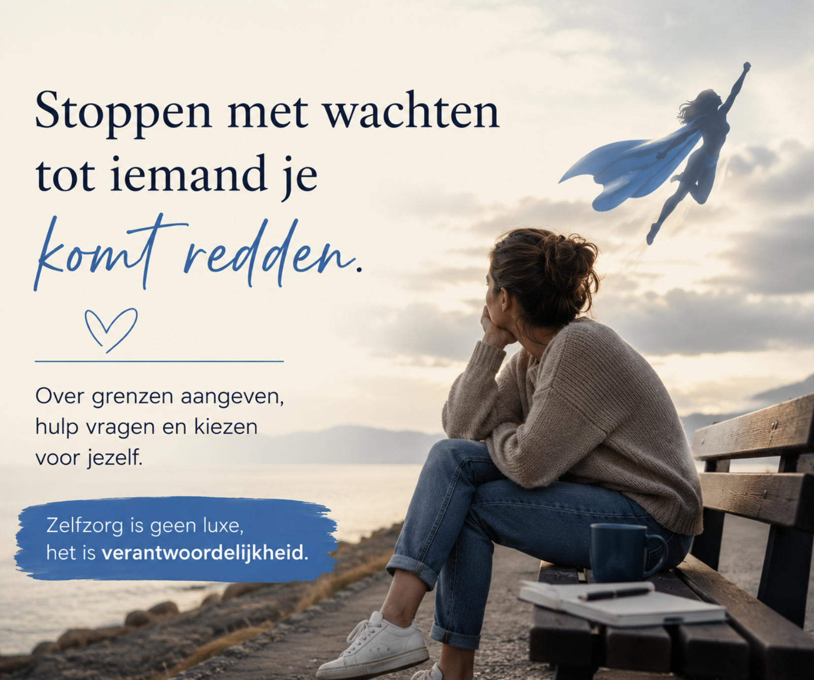 Stoppen met wachten tot iemand je komt redden