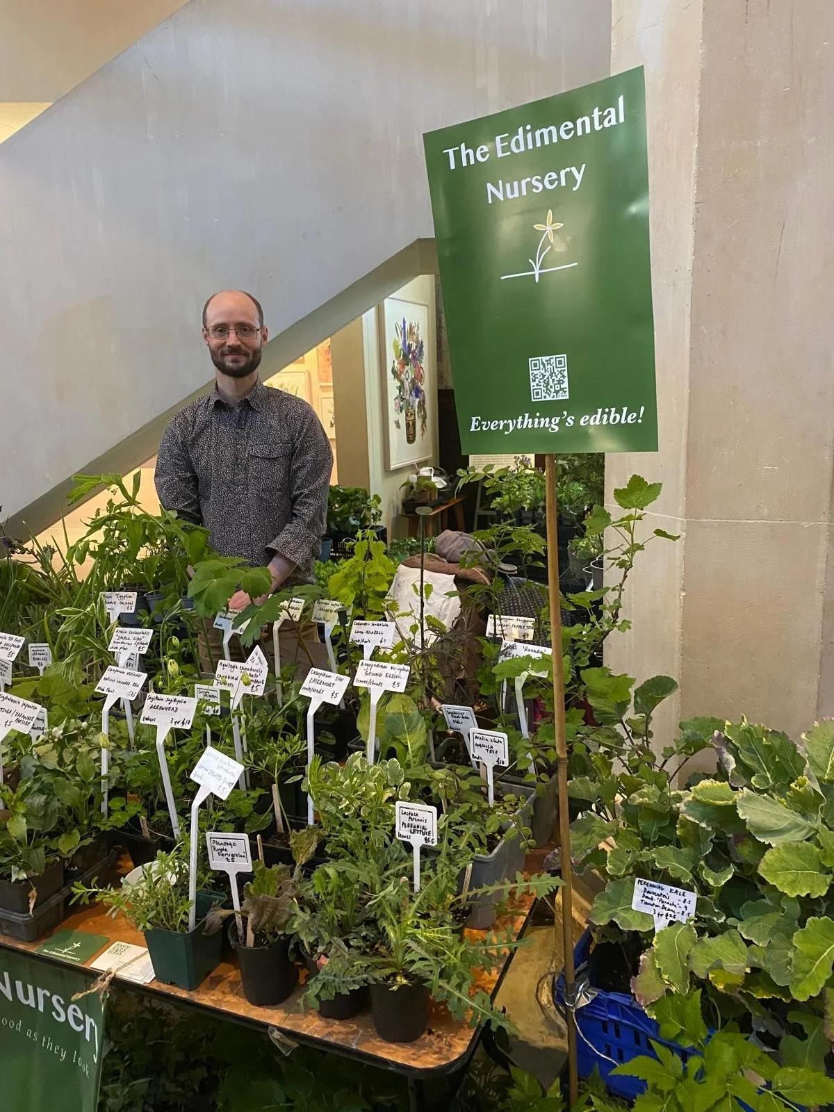 Delighted to be at the @gardenmuseum Spring Plant Fair! Hope to see some of you there!