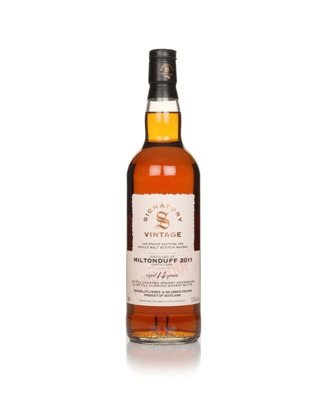 Prodotto del Giorno: Signatory Vintage Miltonduff 14Yo 2011 100Proof