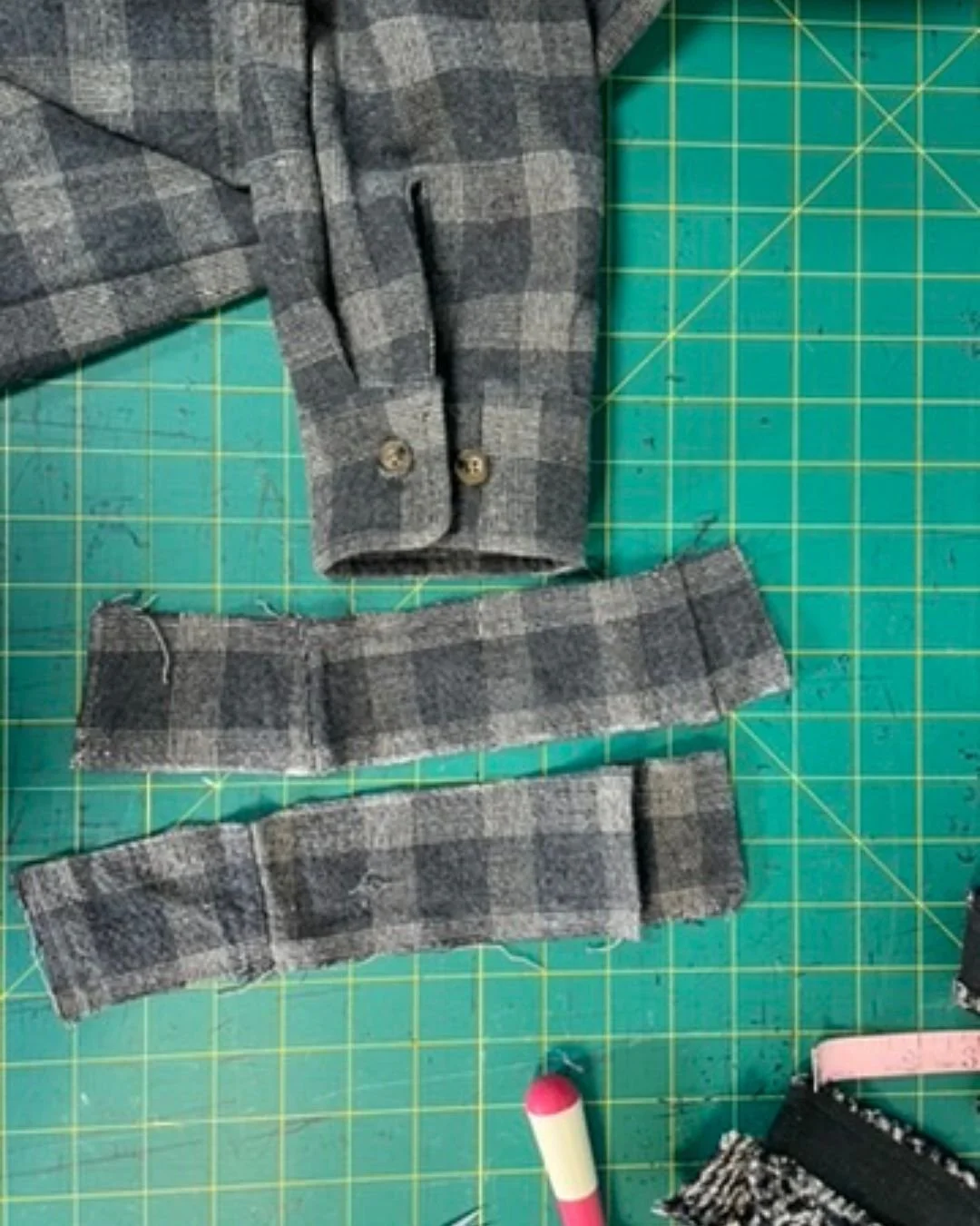 Shirt cuff alterations