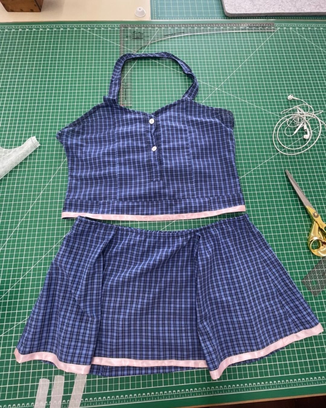 Schoolies uniform upcycle