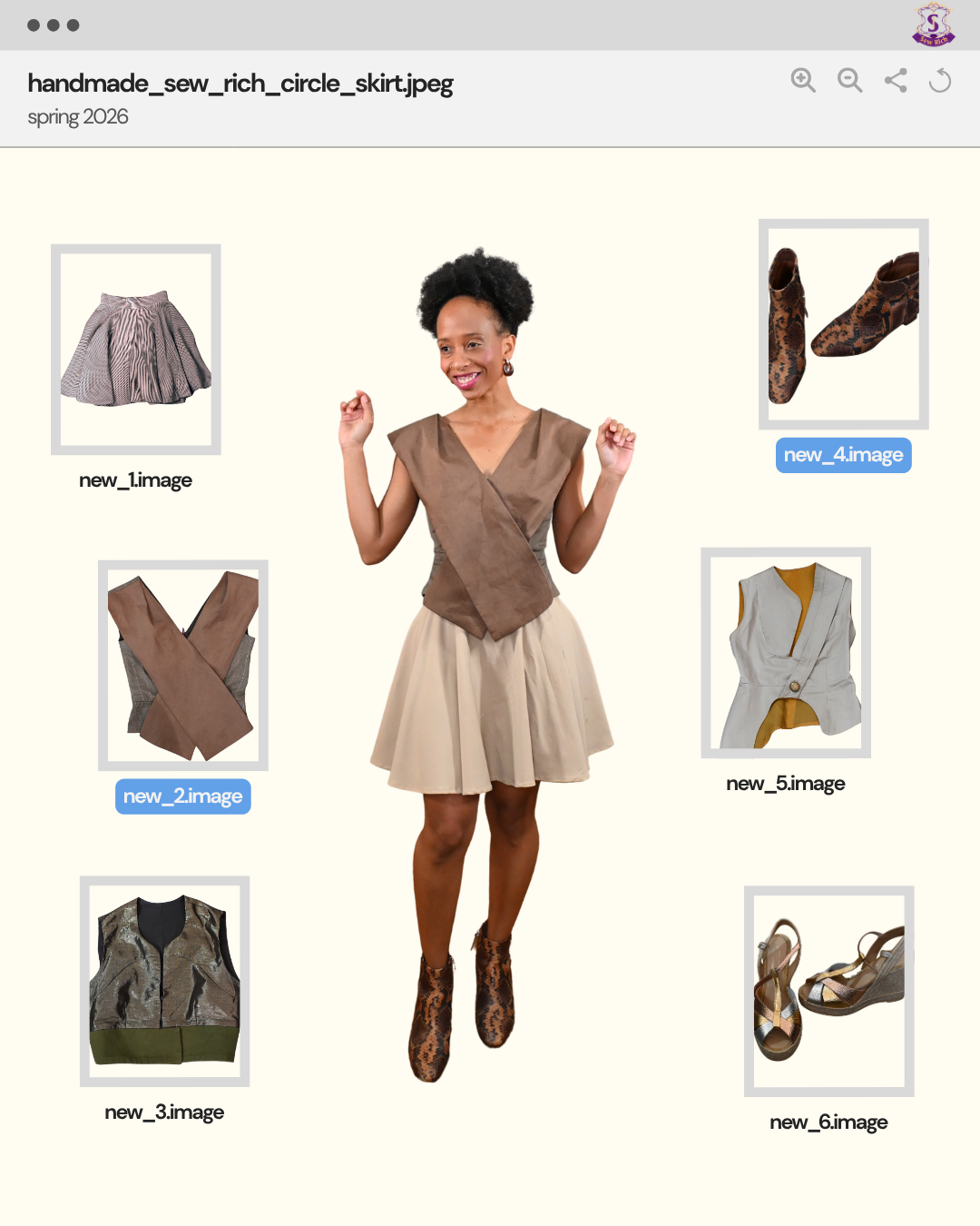 Top sewing class