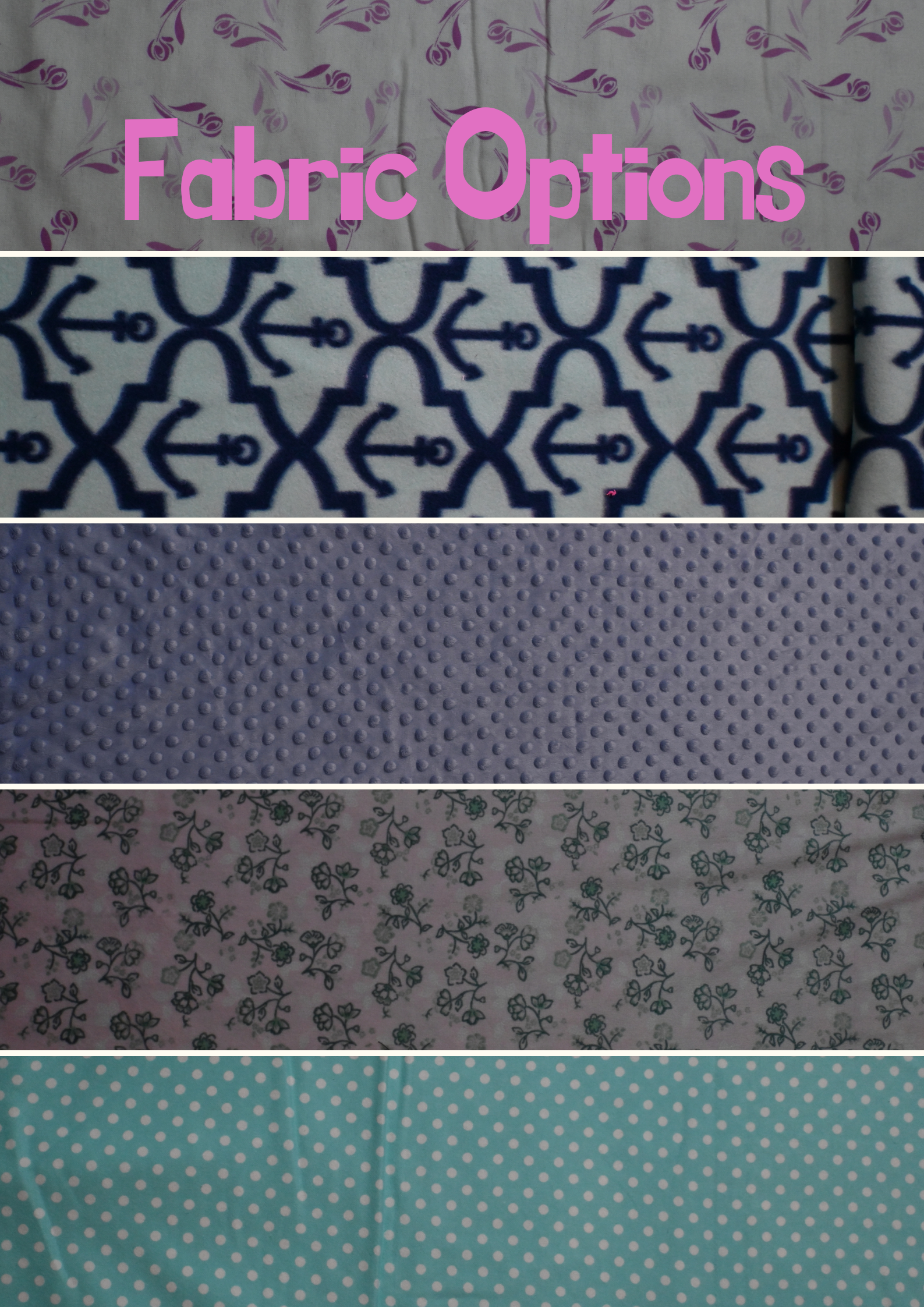 Fleece Fabric Options 2