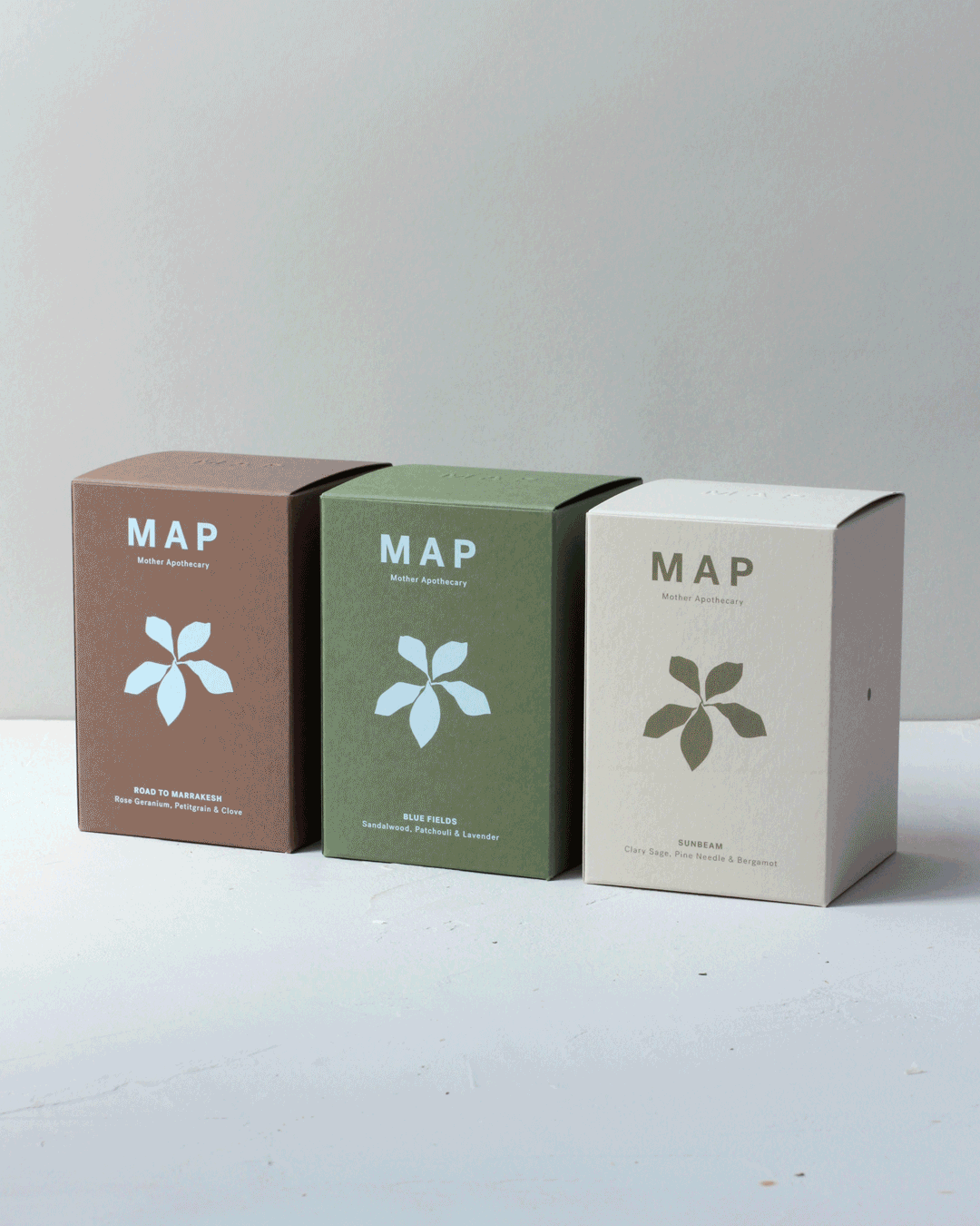 MAP Aromatherapy Brand Identity