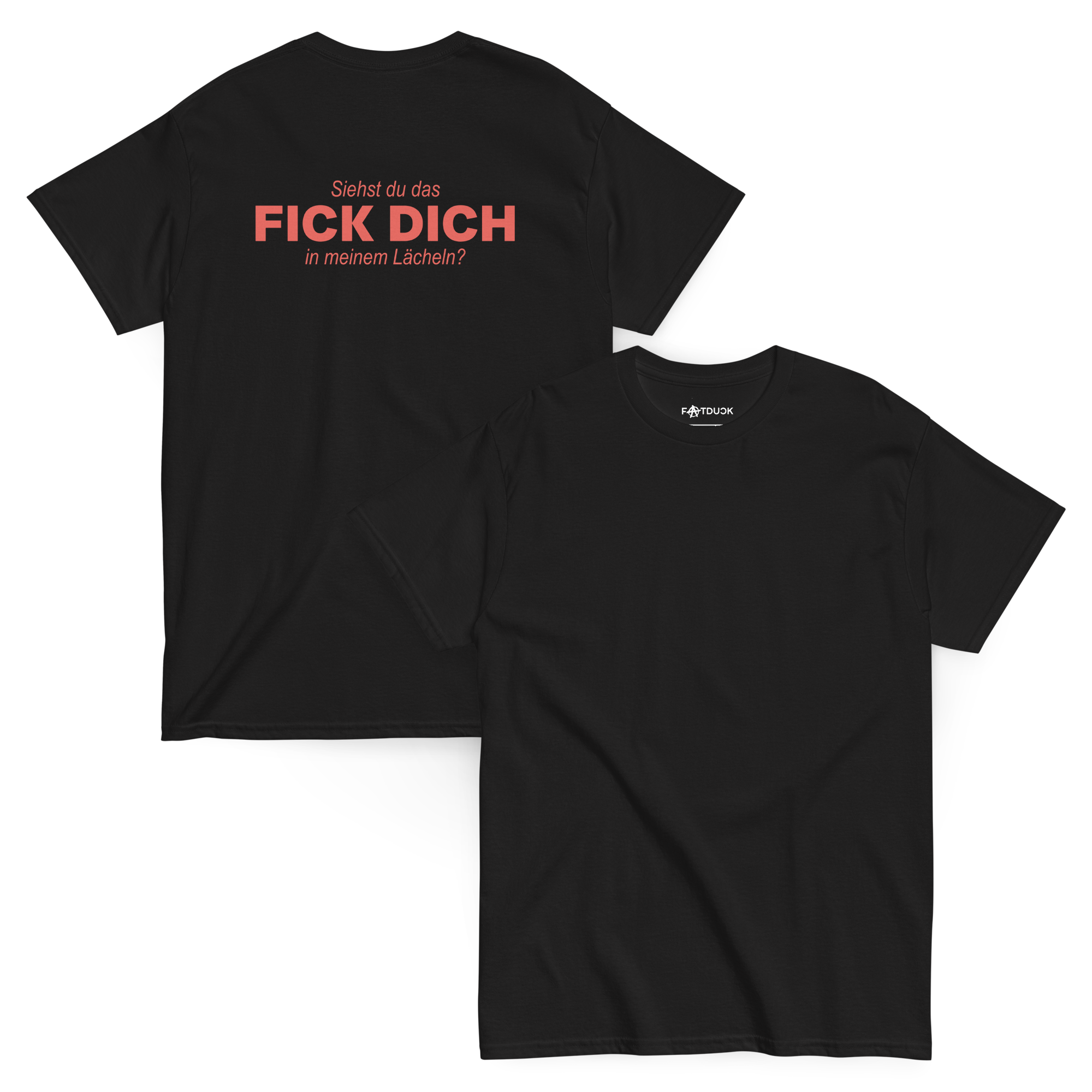 Fick Dich T-Shirt in schwarz