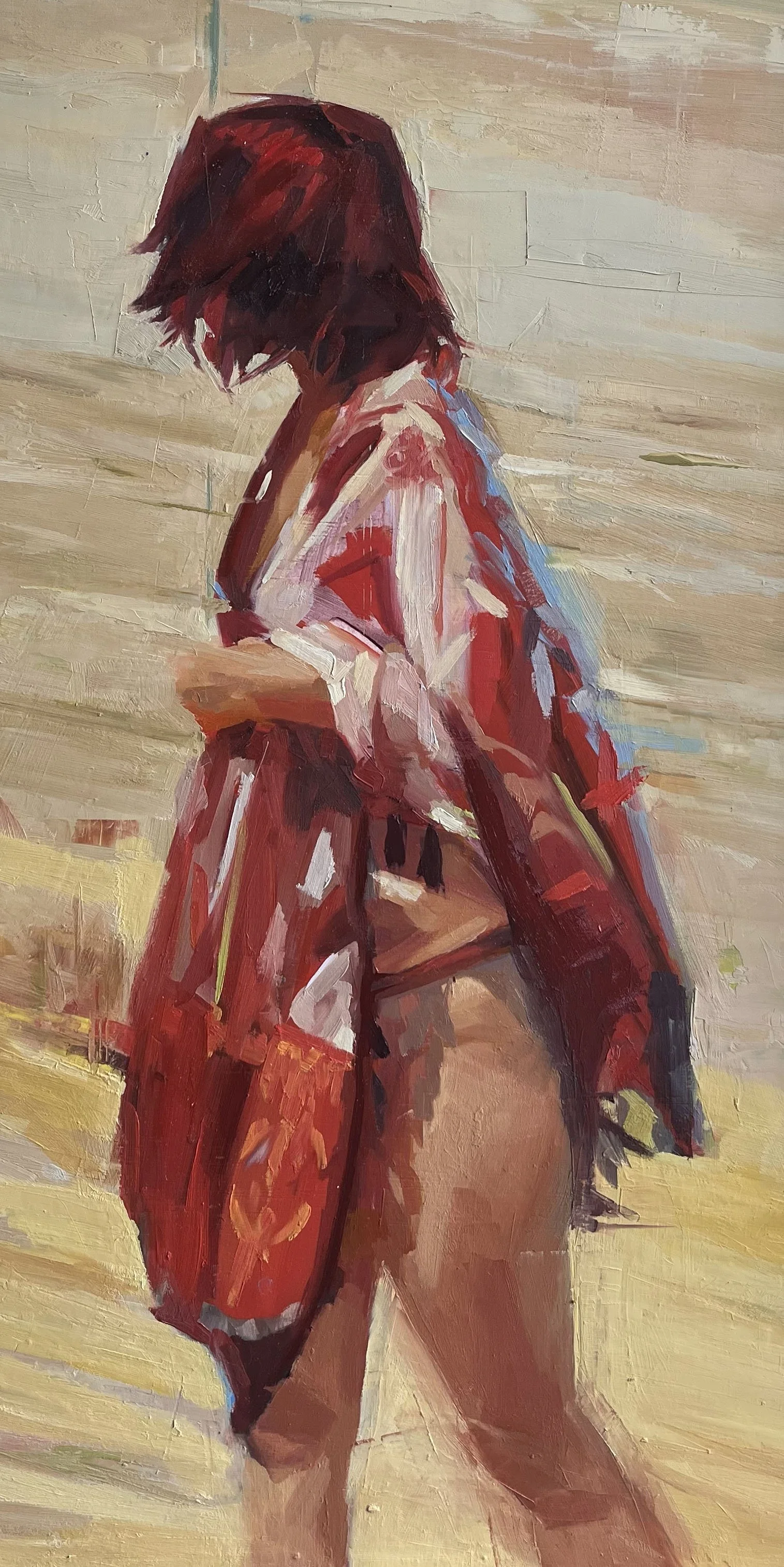 Look Back.
11"x22"
Oil on Board.