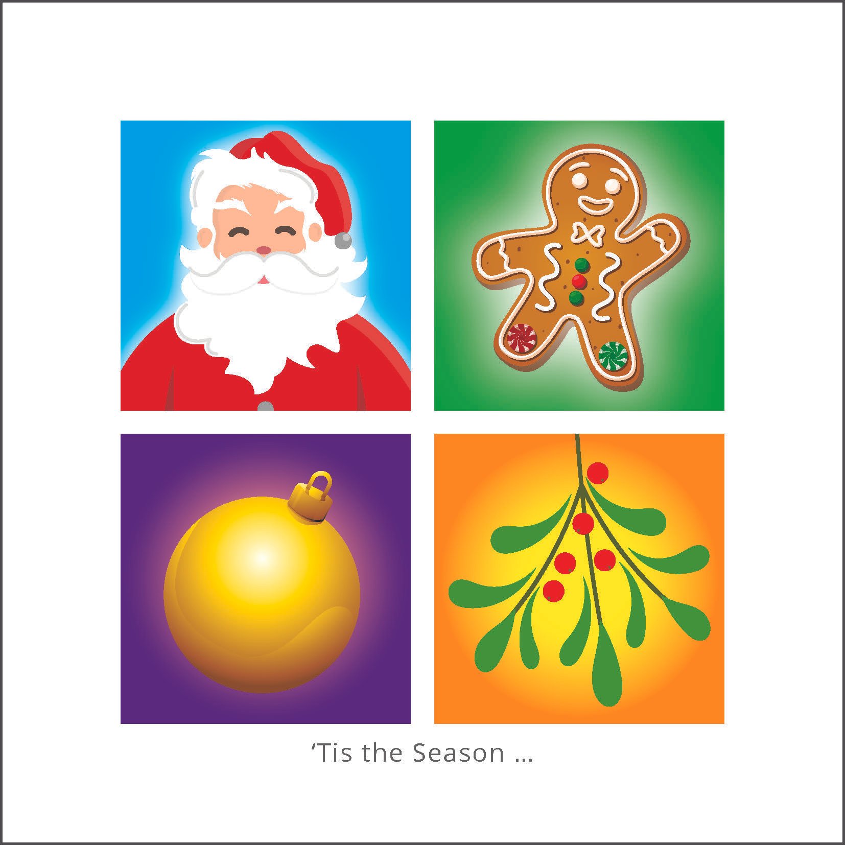 #385 (Jolliness) | Set of 6 Cards