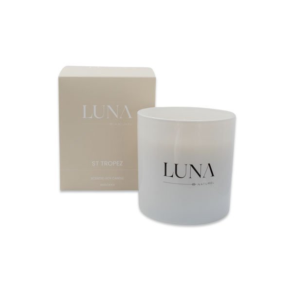 Natural Soy Candle - ST TROPEZ