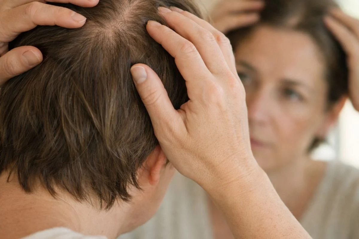 Empfindliche Kopfhaut und Haarausfall – Zusammenhang verstehen