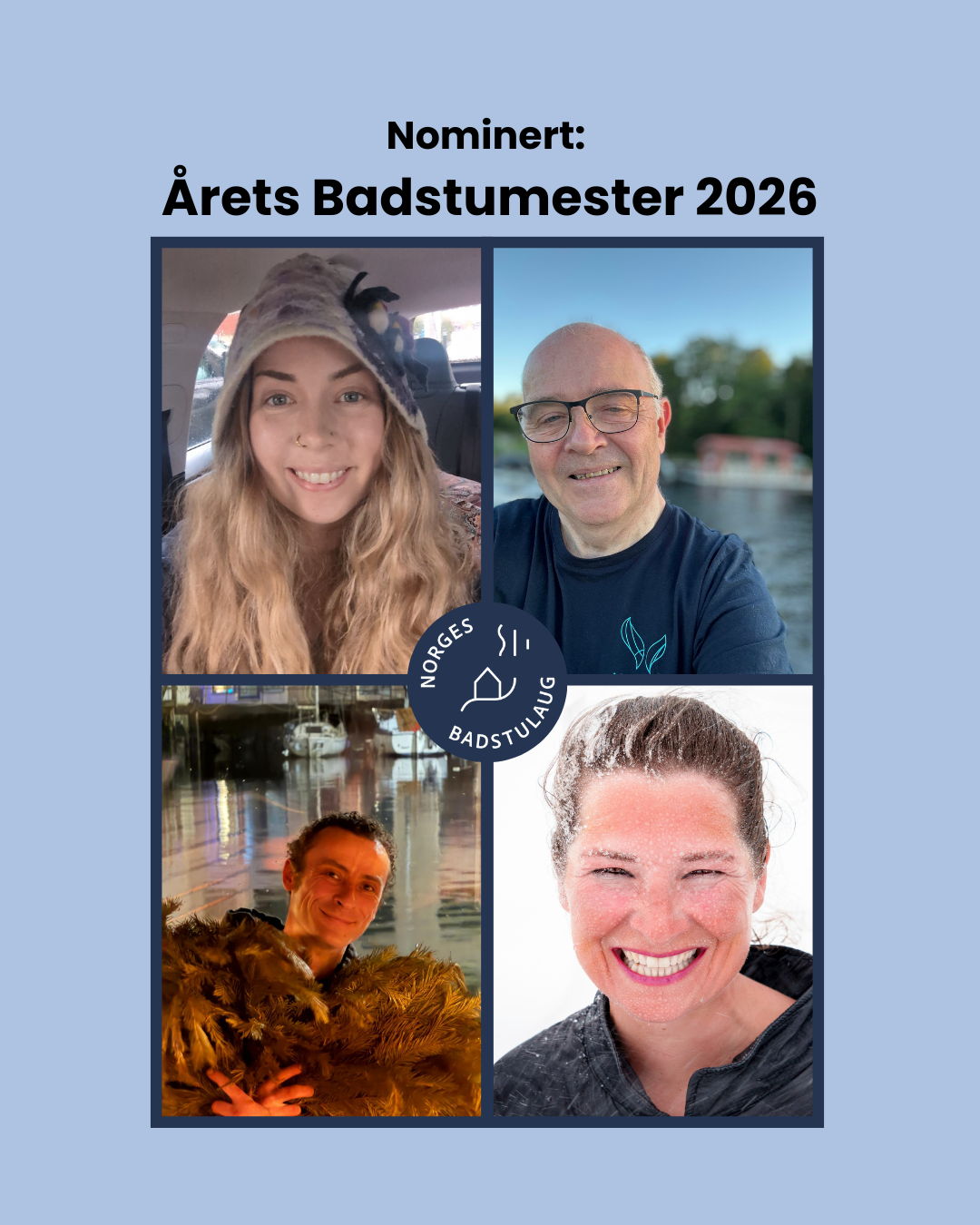Her er de nominerte til «Årets Badstumester 2026»