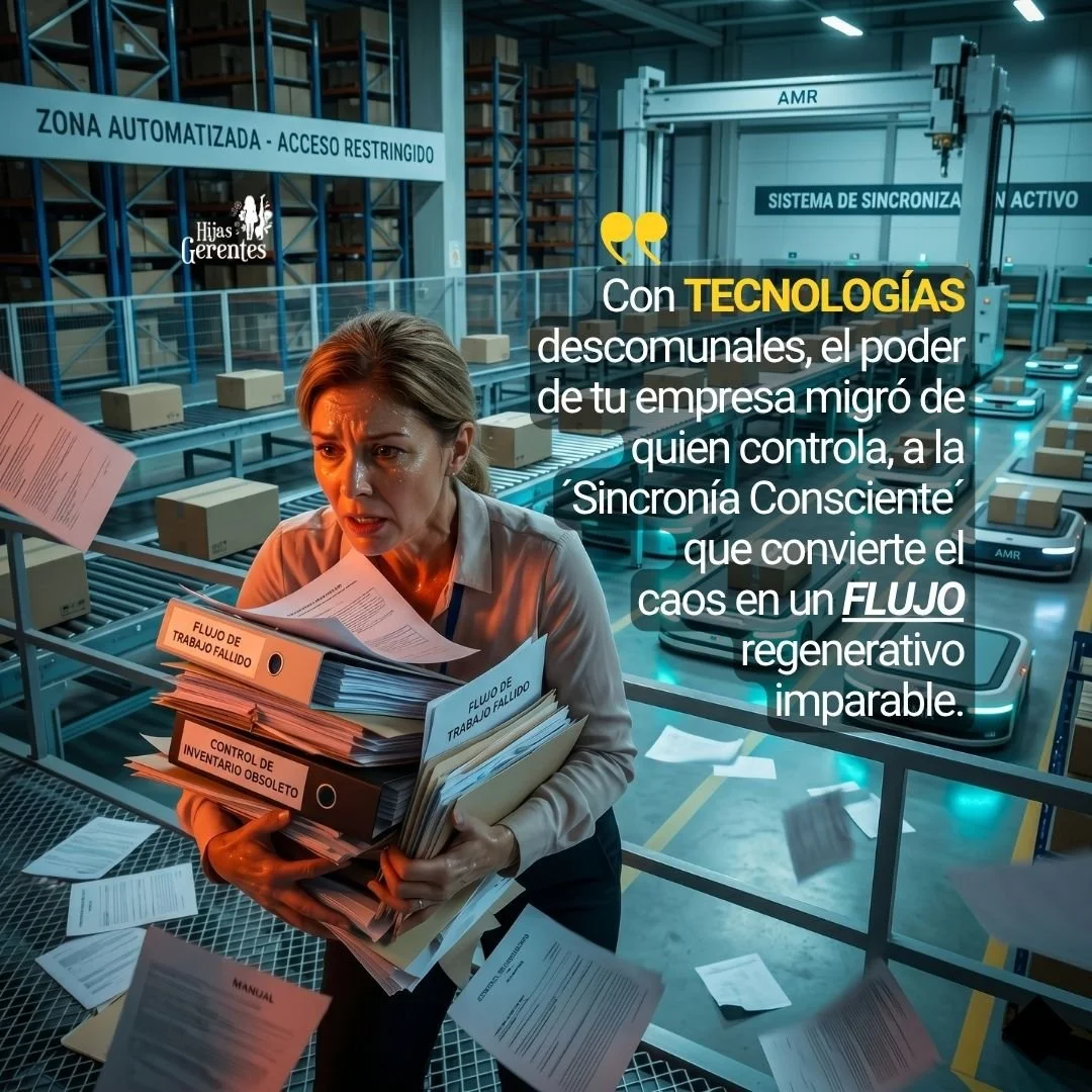 Despertá la Sincronía Consciente: La Fuerza que Convierte el Caos de tu Negocio en un Flujo Regenerativo Imparable.
