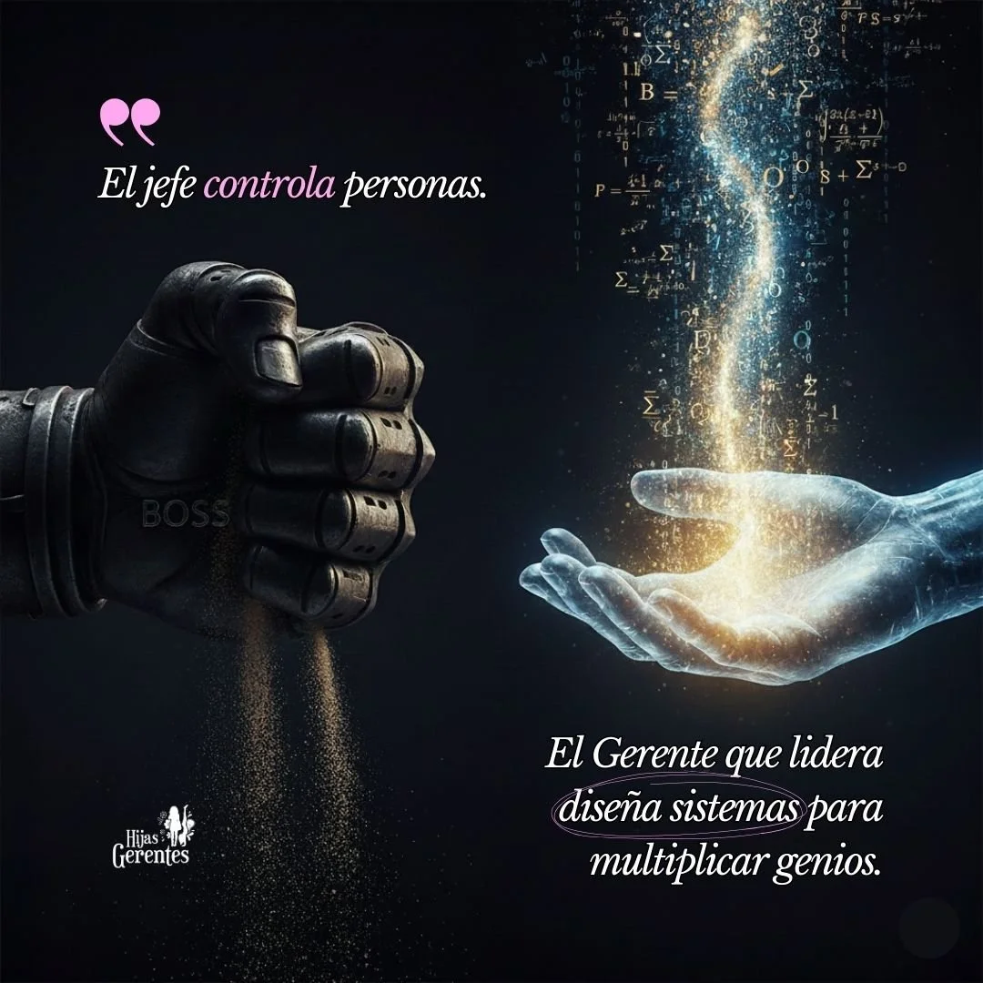 La diferencia entre controlar y gerencia con liderazgo, en el blog del Ecosistema Hijas GERENTES, por Mario Fabián GALLART.