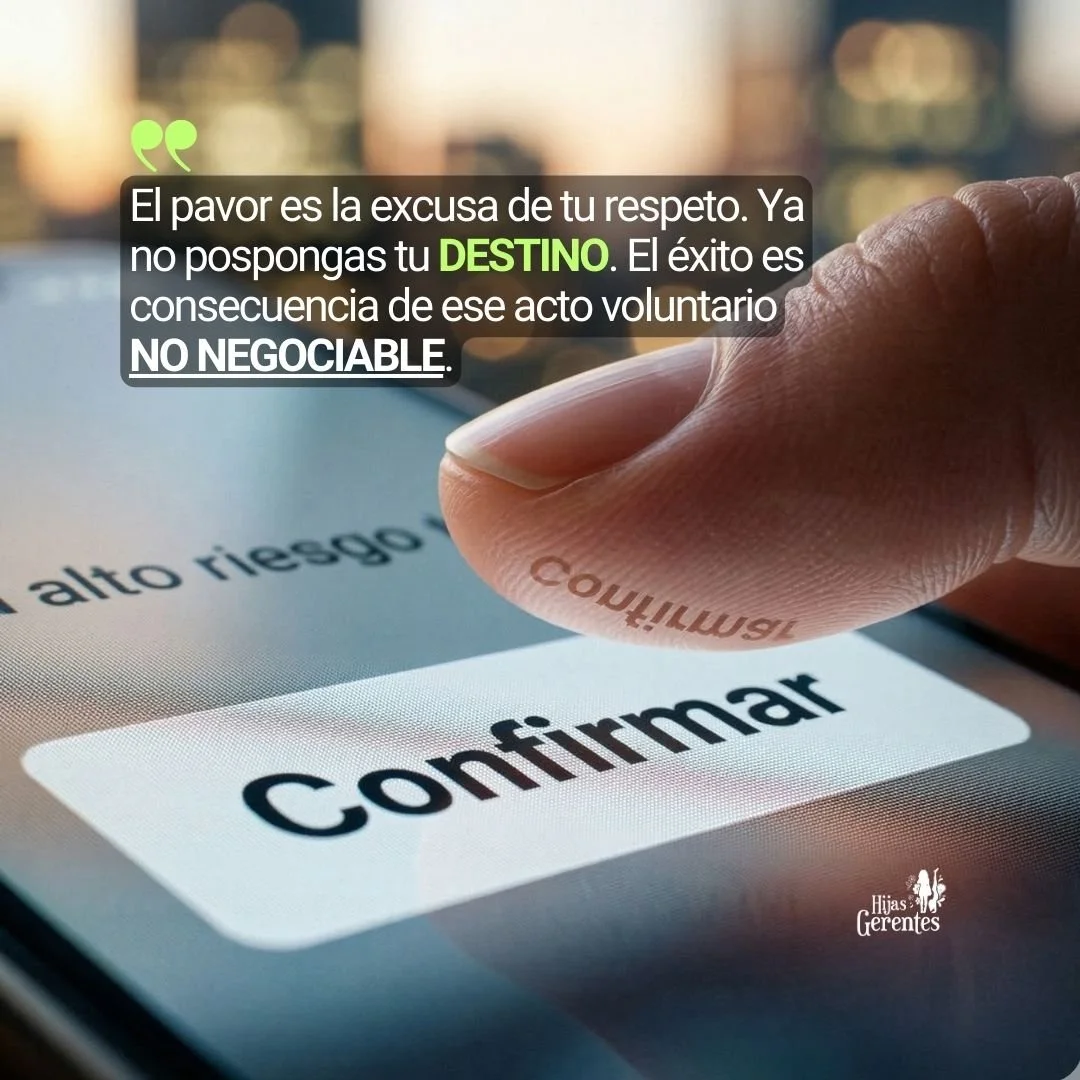 Acto voluntario no negociable, en el Blog del Ecosistema Hijas GERENTES, por Mario Fabián GALLART.