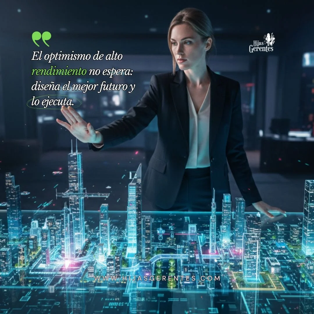 Optimismo de alto rendimiento en el blog del ecosistema de Hijas Gerentes, por Mario Fabián GALLART.