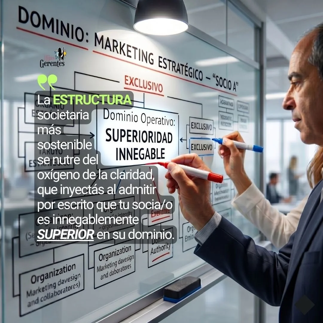 tu socia/o ha de ser mejor que vos en algo específico y es la persona adecuada para ello, en el Blog del Ecosistema Hijas GERENTES, por Mario Fabián GALLART.