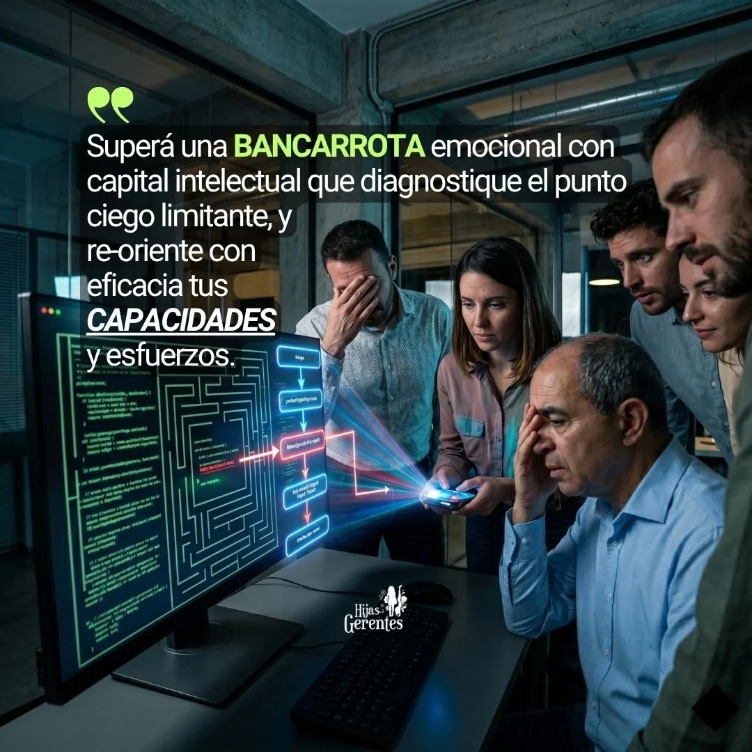 Valete del capital intelectual, para diagnosticar con precisión el punto ciego limitante, en el Blog del Ecosistema Hijas GERENTES, por Mario Fabián GALLART.