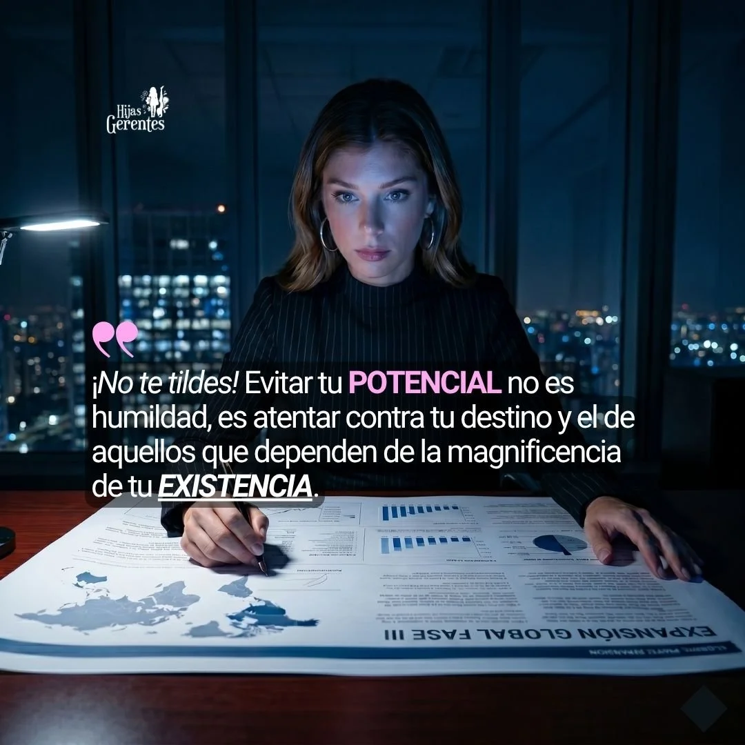 Ilícito atentar contra tu propio potencial, en el Blog del Ecosistema Hijas GERENTES, por Mario Fabián GALLART.