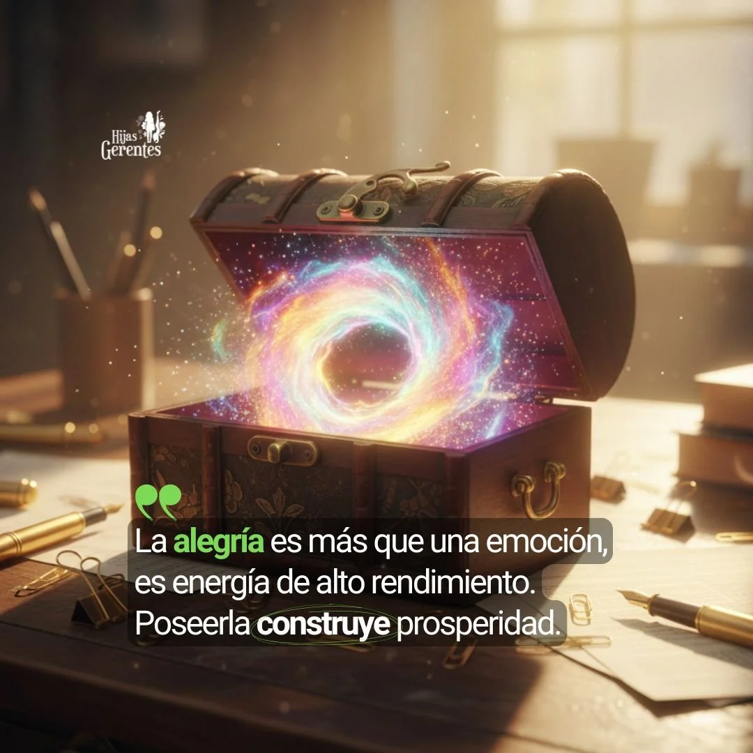 Aprovechate de la alegría vital para construir prosperidad, en el ecosistema de Hijas GERENTES, por Mario Fabián GALLART.