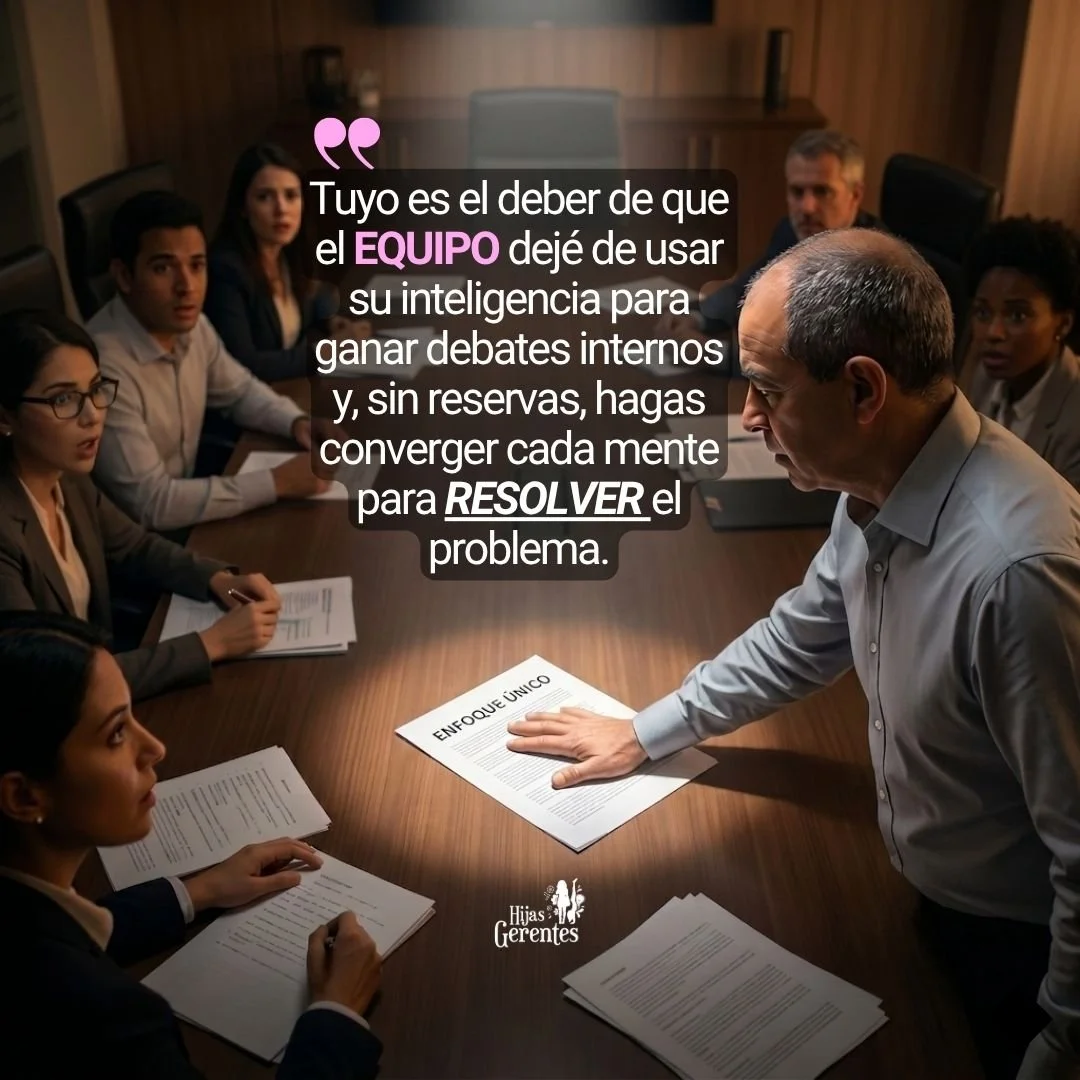 Cuando todas las mentes, apuntan exactamente al mismo punto, la capacidad de atravesar los obstáculos más duros se vuelve sencilla, en el Blog del Ecosistema Hijas GERENTES, por Mario Fabián GALLART.