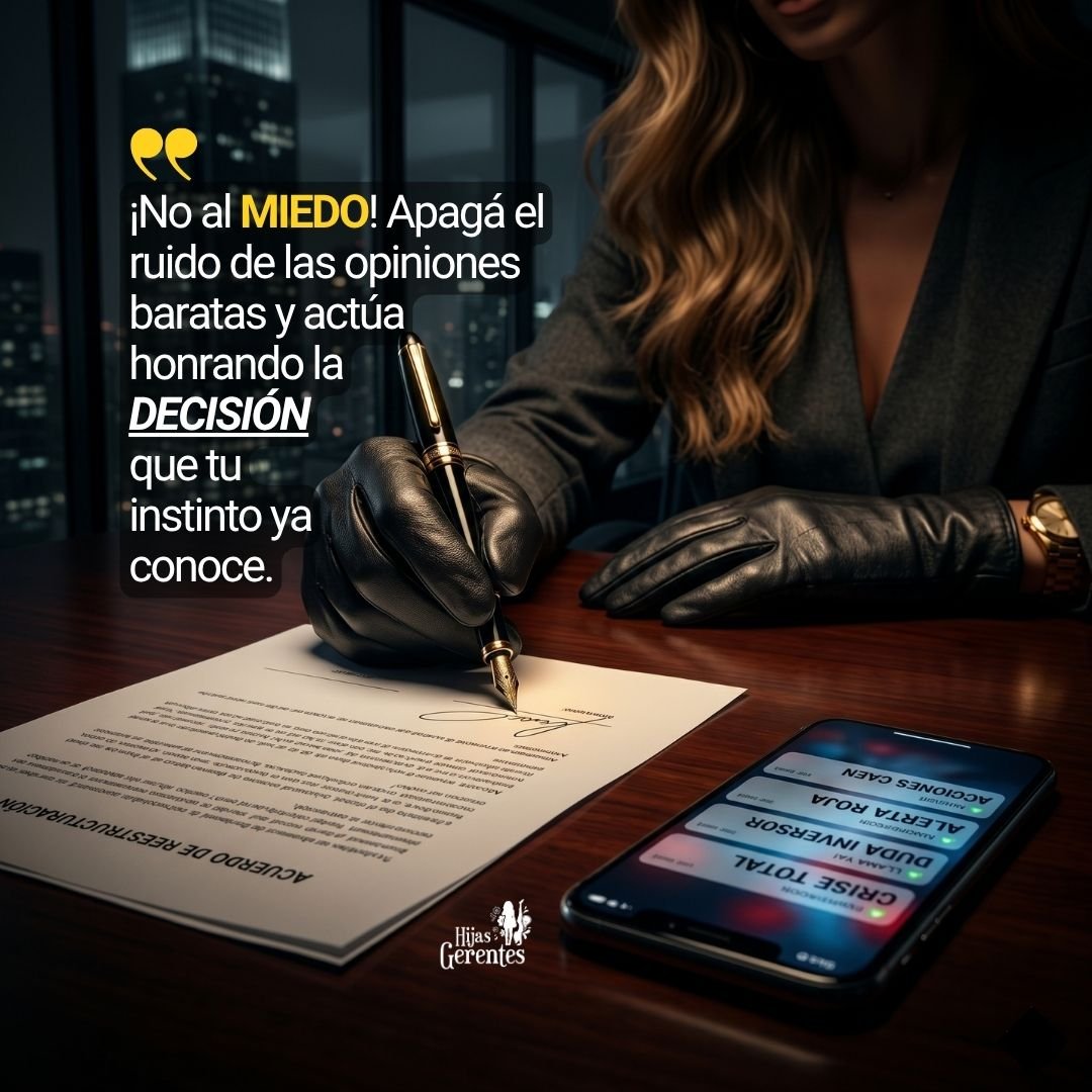 Úna garantía de que te sucederá justamente aquello que más temés, en el Blog del Ecosistema Hijas GERENTES, por Mario Fabián GALLART.