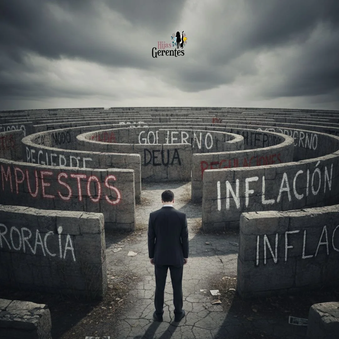 Gerente enfrenta su destino empresarial sin administración en la nota de Mario Fabián GALLART para el blog Hijas GERENTES, donde se explica cómo afrontarlo.