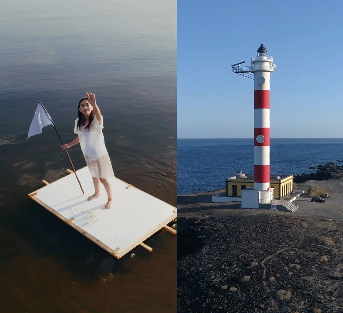 Metáfora comparativa de una líder gerencial a la deriva y el ideal de un faro que guie y oriente, en el artículo sobre carácter gerencial, escrito por el Lic. Mario Fabián GALLART, en el blog del Ecosistema Hijas GERENTES.