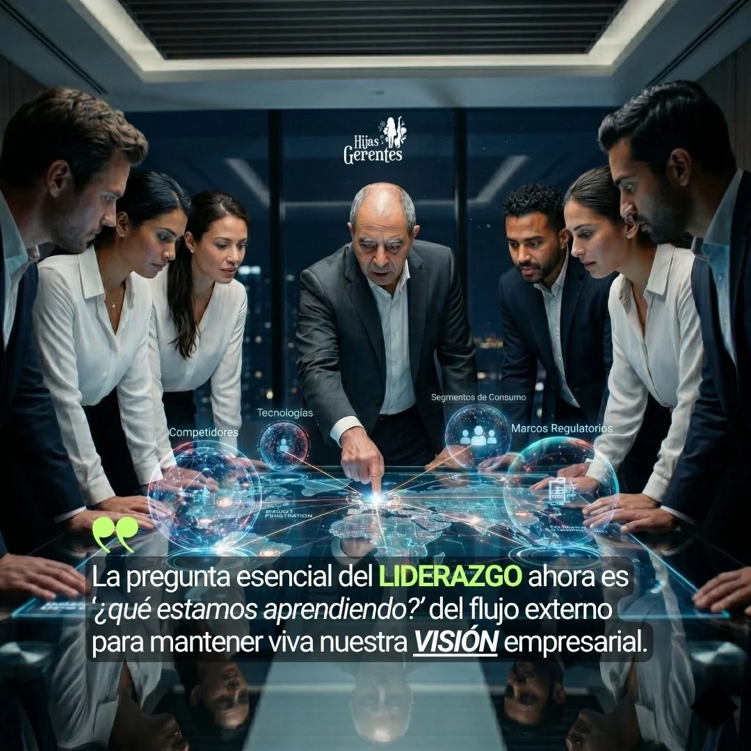 Integrá el caos de la información externa y transformalo en conocimiento accionable, en el Blog del Ecosistema Hijas GERENTES, por Mario Fabián GALLART.