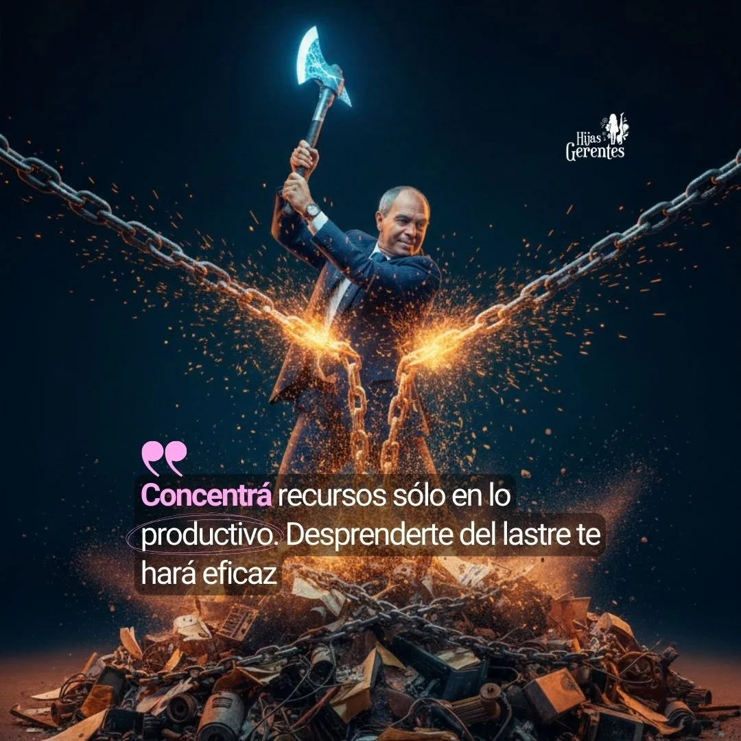 Más concentración en lo productivo te hará eficaz, en el Blog del Ecosistema Hijas GERENTES, por Mario Fabián GALLART.