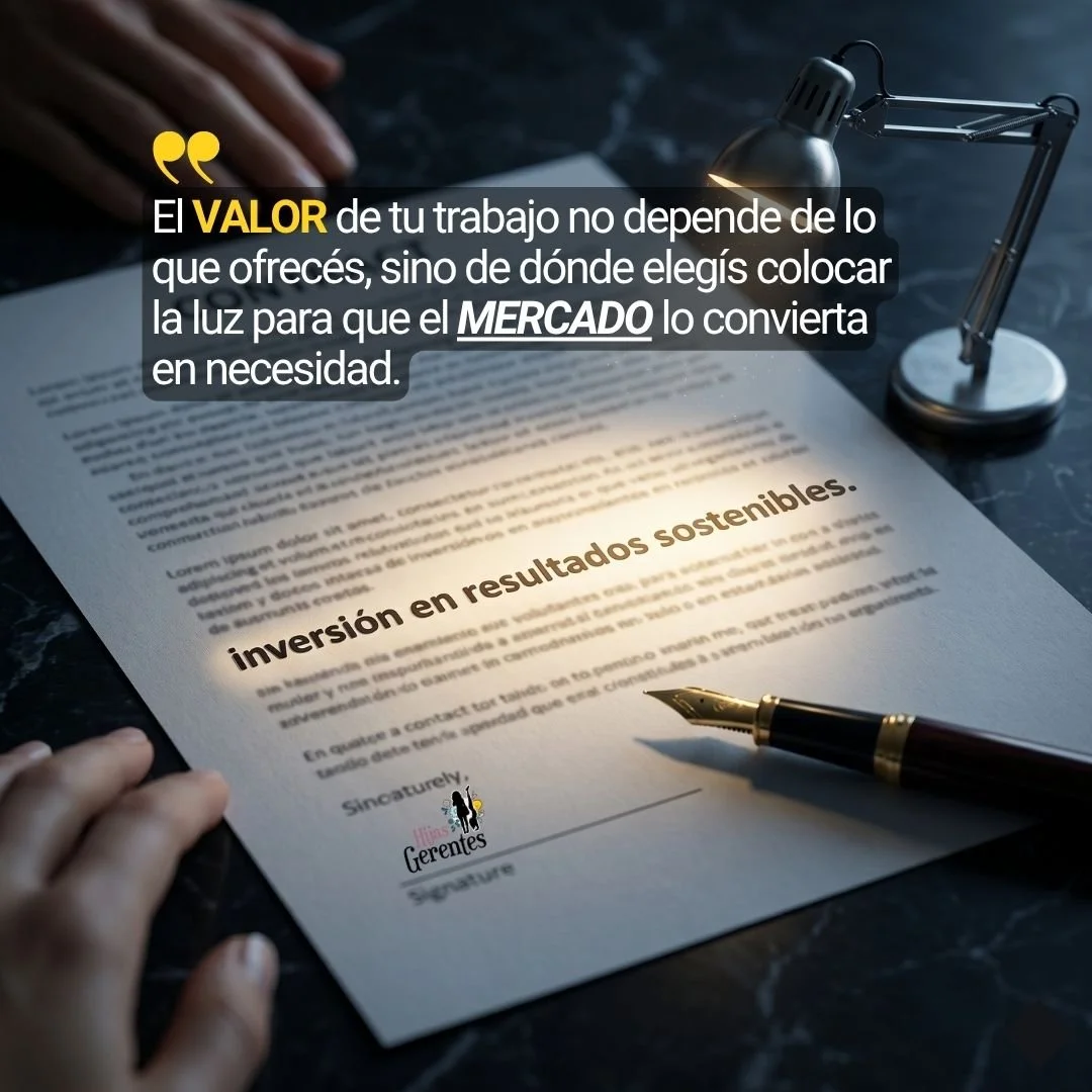 Si no diseñás activamente el ángulo desde el que se percibe tu empresa, el mercado lo hará por vos, en el Blog del Ecosistema Hijas GERENTES, por Mario Fabián GALLART.
