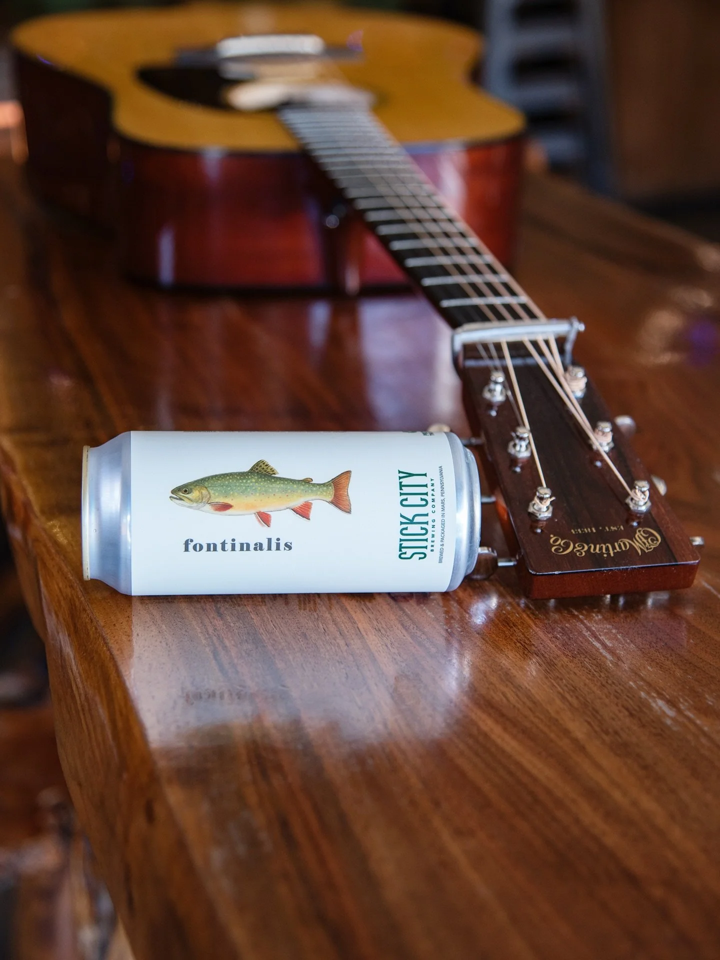 Fontinalis | Pale Ale cans have returned.
.
Fresh Fontinalis &amp; Fresh Bluegrass.
.
Since 2018, the Stick City Bluegrass Jam has been welcoming stringed instrument players from all levels of ability. Not a picker? That&rsquo;s ok, spectators of the