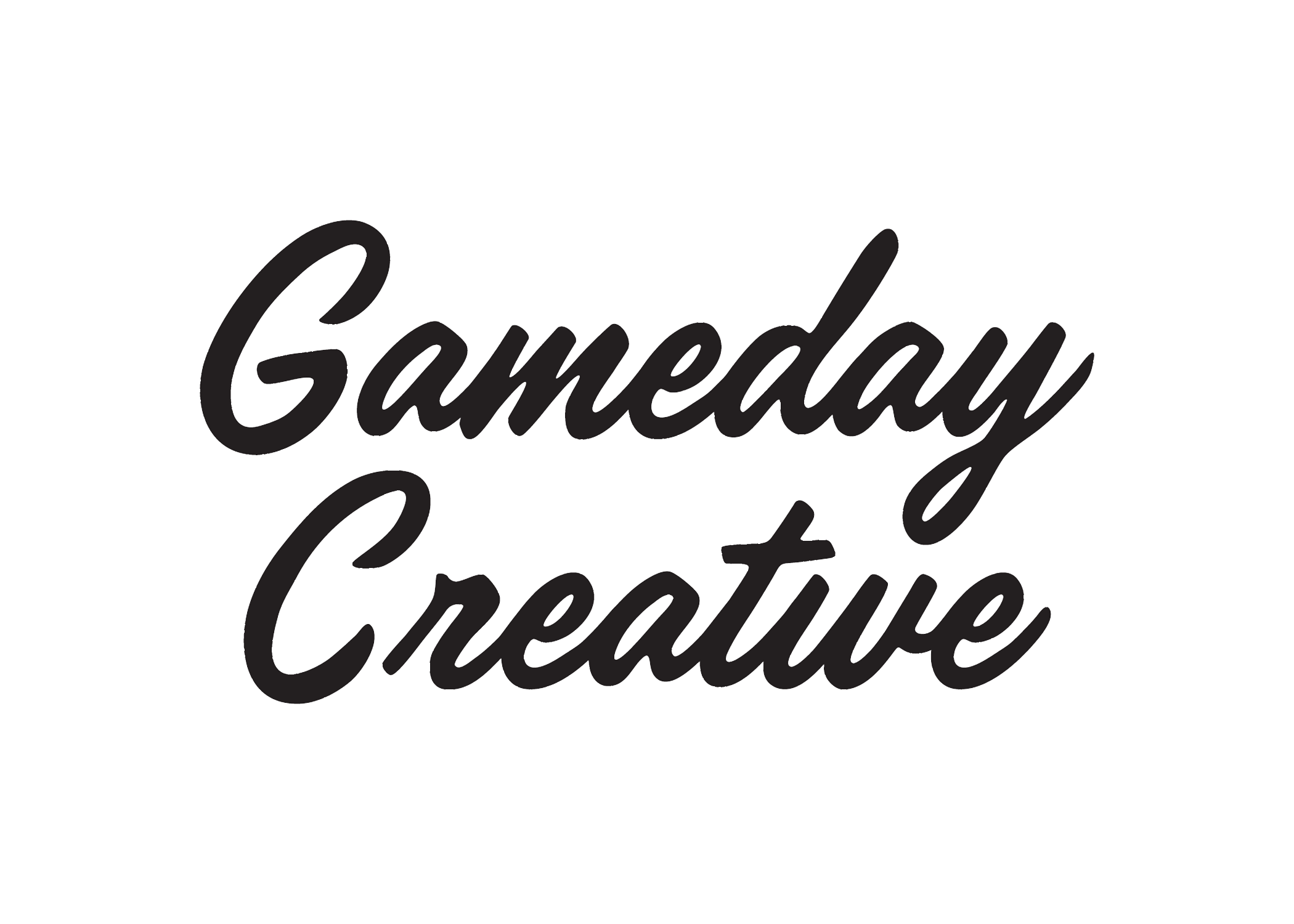 Text that reads 'Candy Creative' in black cursive font on a white background.