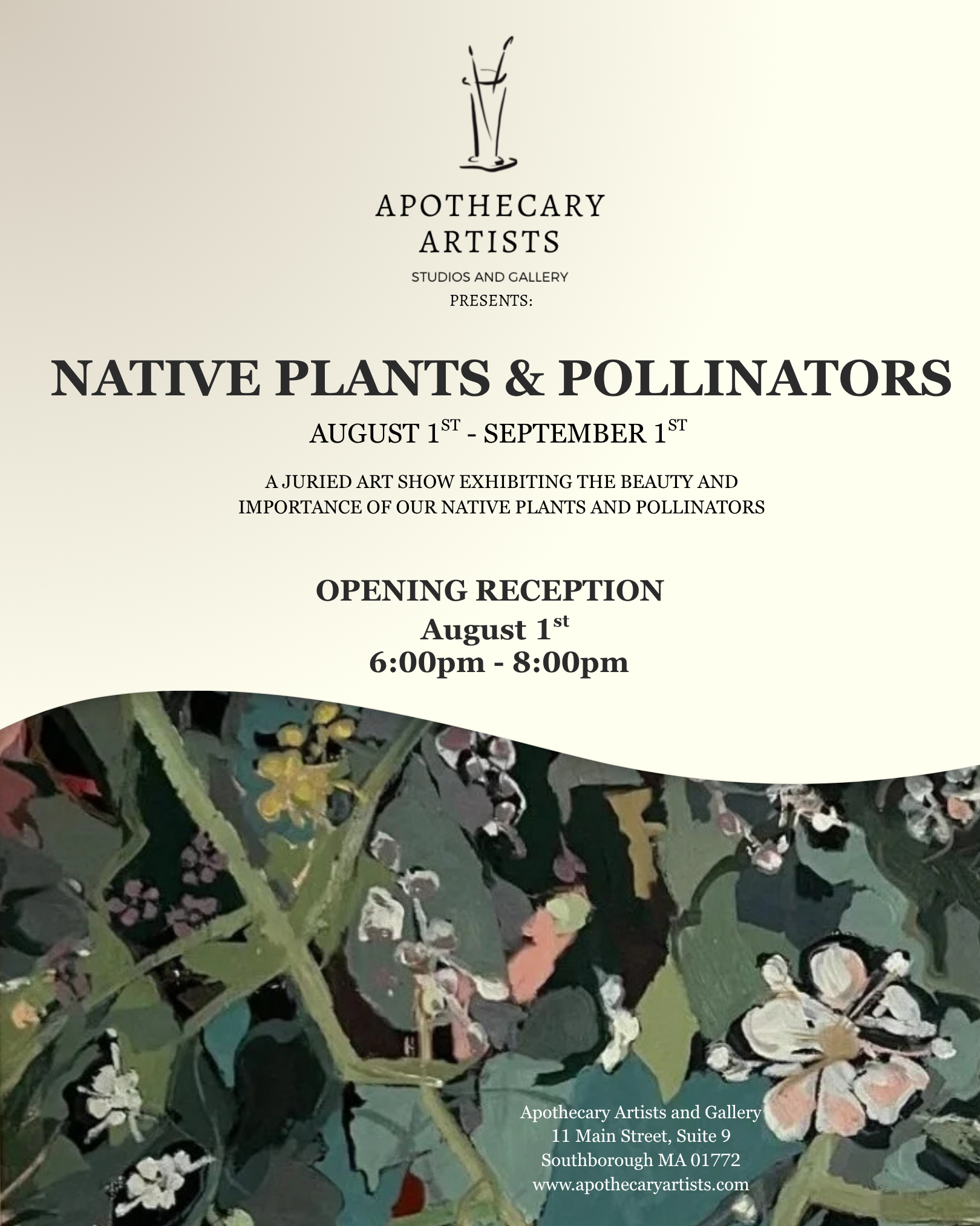Juried Show: Native Plants and Pollinators
