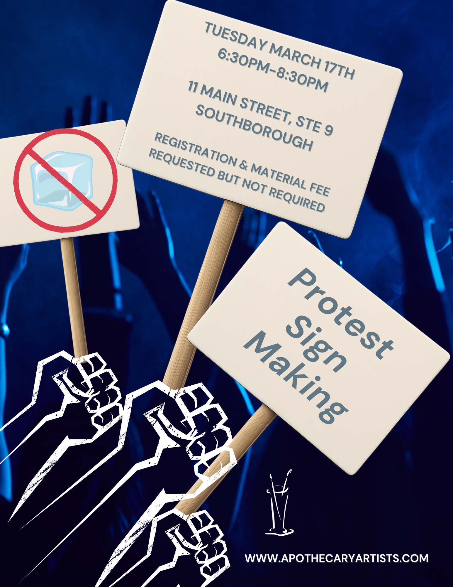 Protest Sign Making Event  March 17th