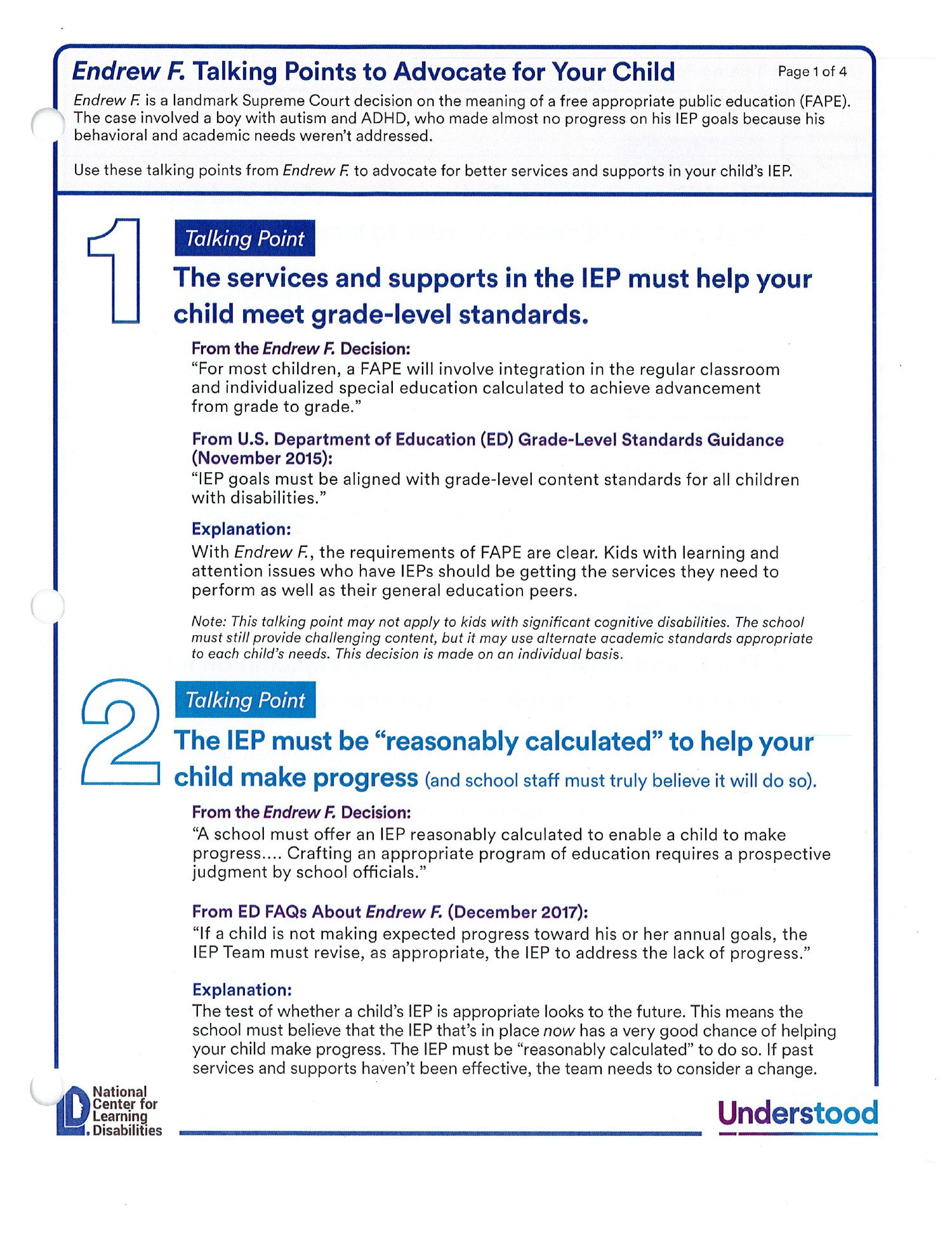 Advocating for Your Child & Defining Progress