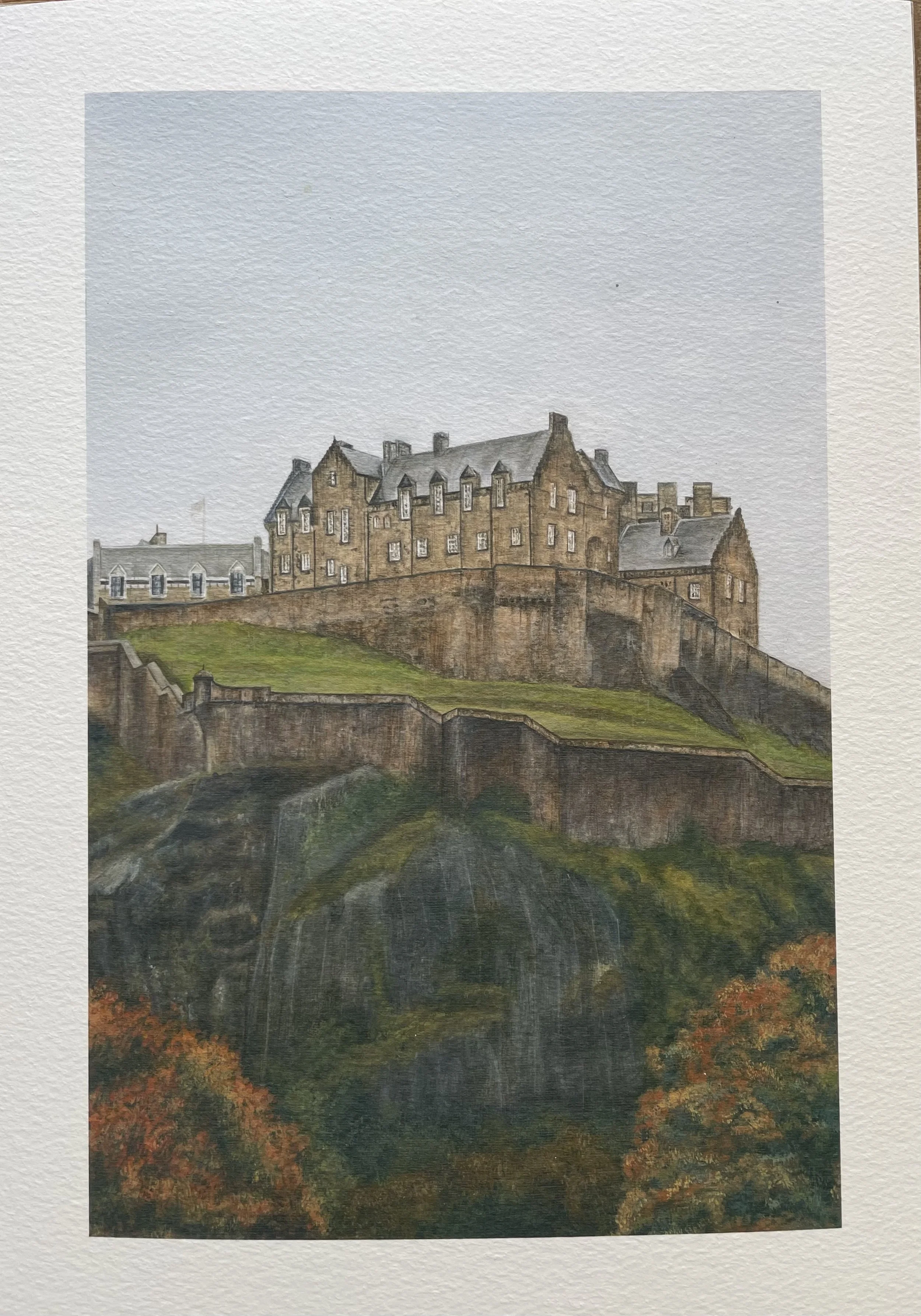 Edinburgh Castle Print